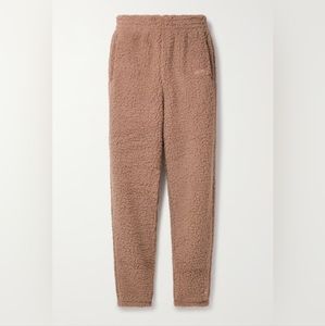 SKIMS Sherpa Teddy Joggers BRAND NEW WITH TAGS Tiger's Eye Size Medium